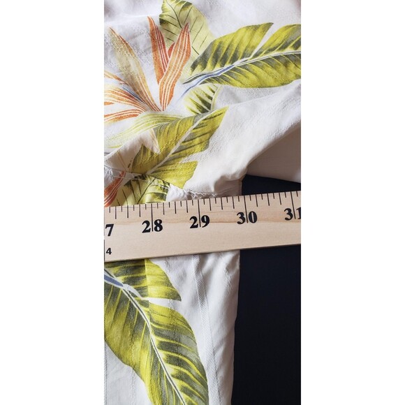 Tommy Bahama Shirt Mens 3XT 100% Silk Hawaiian Aloha Floral Button Tropical - Picture 10 of 11